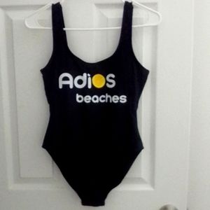 One piece bathing suit